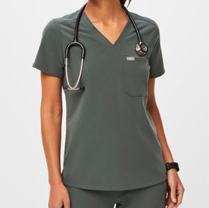 FIGS Catarina Scrub Top- BONSAI- XXS